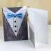 Original Invitation Card Western Suit Invitation Customized 